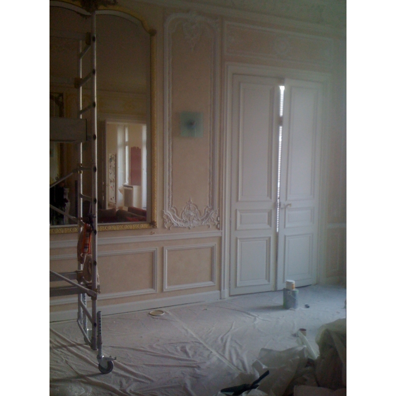 Patine et moulures